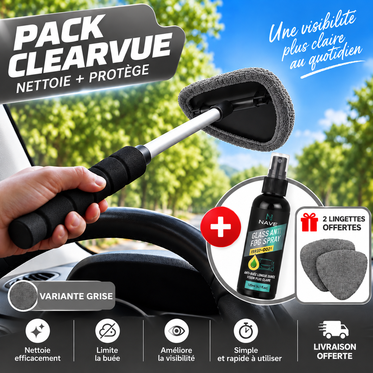 ClearVue + AntiBuée