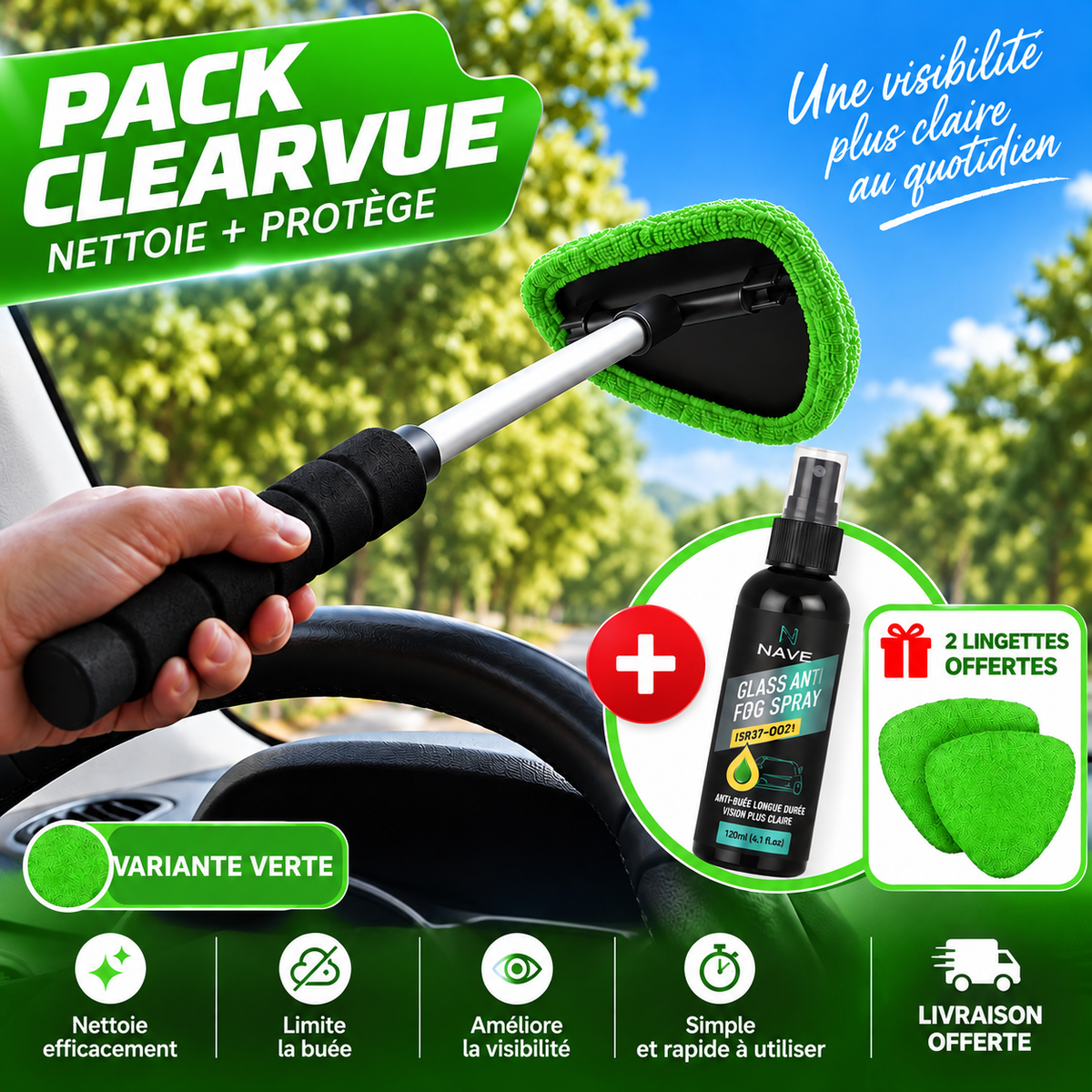 ClearVue + AntiBuée