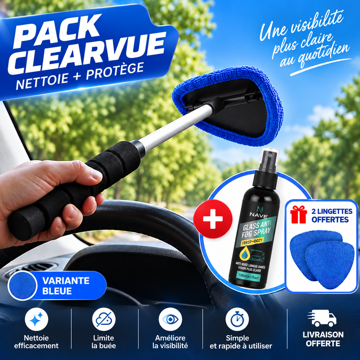 ClearVue + AntiBuée